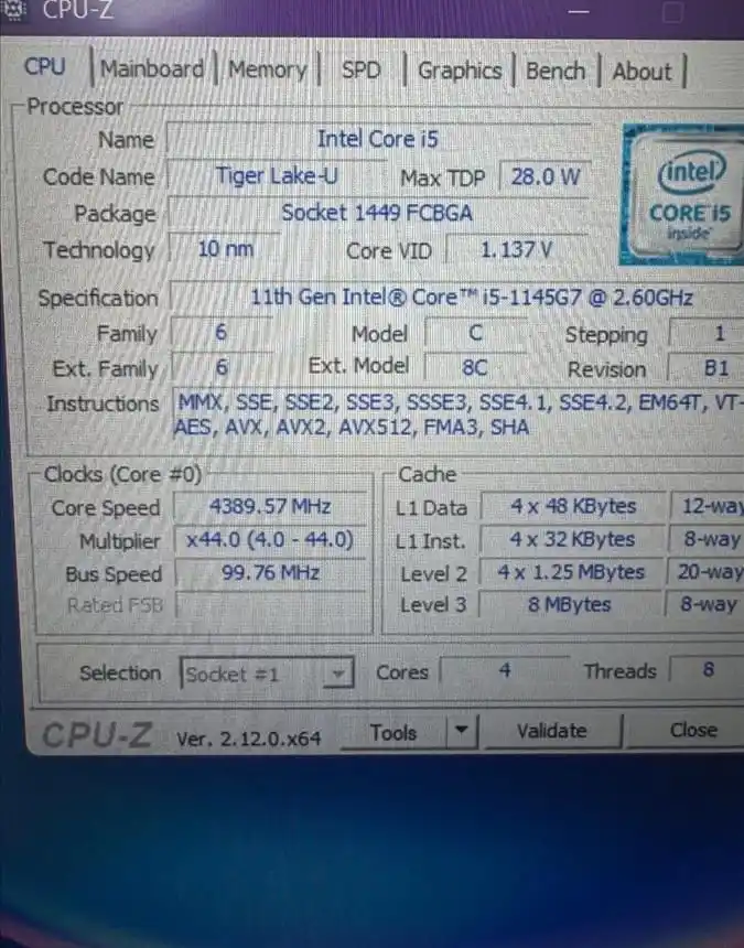 Lenovo ThinkPad t14s GEN 2 intel i5 11-gen